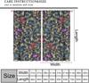 William Morris Blumen Verdunkelungsvorhänge   Retro Botanisch Vintage Florale Blätter Fenster Vorhänge   für Schlafzimmer Wohnzimmer 42" B X 45