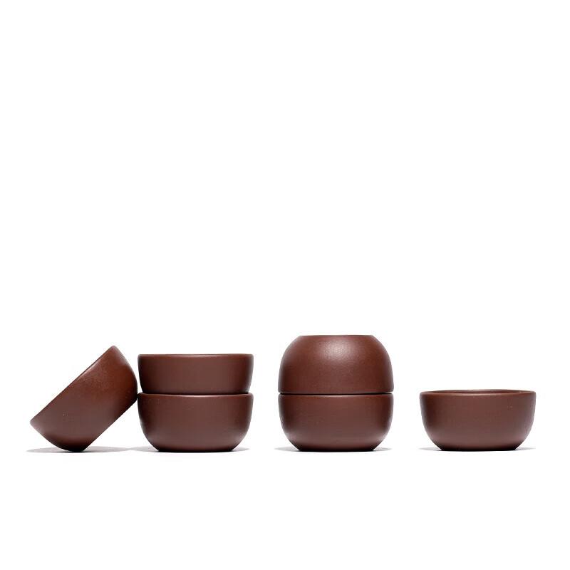 Bainianliyong Yixing Handmade Zisha Tasting Cup, Original Ore Purple Clay Master Cup, Kung Fu Tea Accessories, Brewing Bowl, Small Water Cup