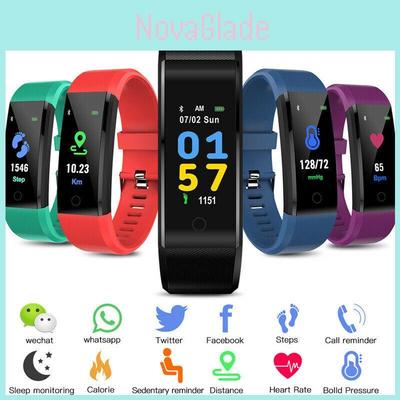 Stylish 115plus Color Screen Smart Bracelet With Step Counting And Bluetooth Sync