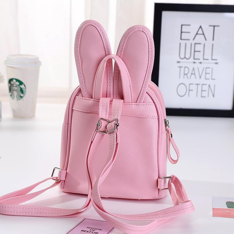 New Children'S Backpack Fashionable Sequined Cute Rabbit Mini Backpack Casual Outing Kindergarten School Bag For Girls