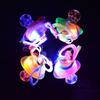 Light Up Pacifier LED Rave Party Glow Glowing Whistle Flashing Lanyard Blinking