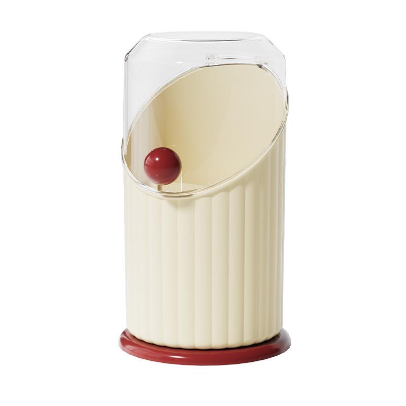 Flip Top Dustproof High-end Desktop Cosmetics Storage Tube