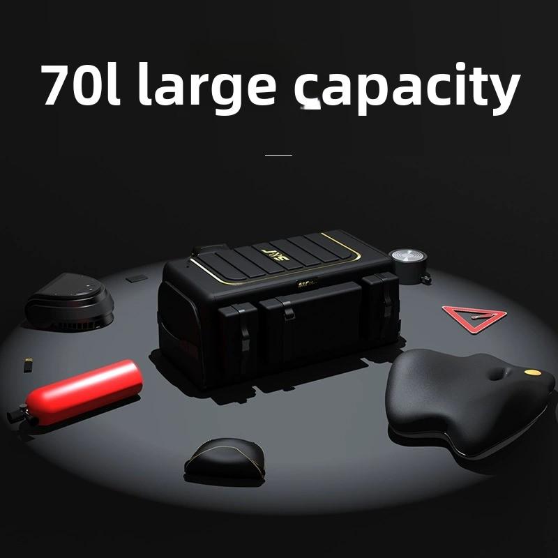 Organizador de maletero para coche caja de almacenamiento plegable accesorios para vehículo