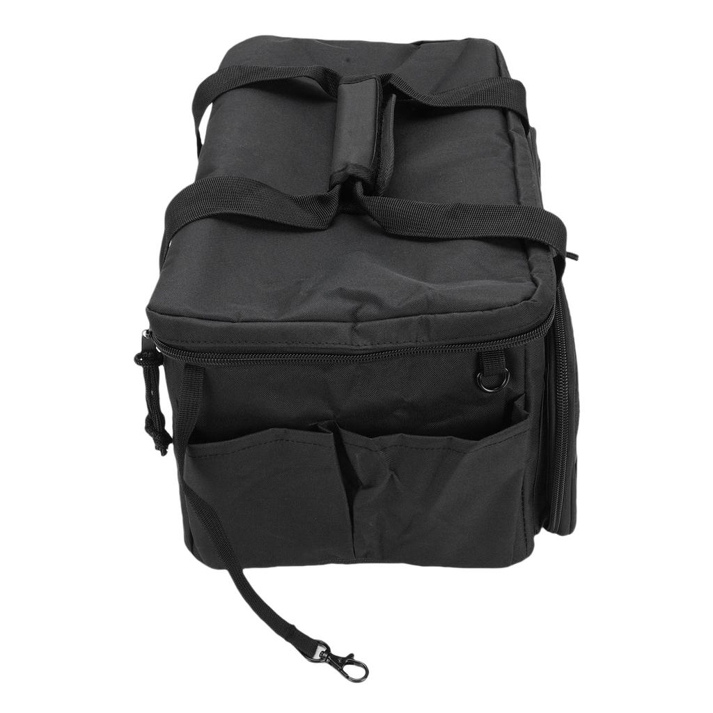 14 Inch Heavy Duty Tool Bag Nylon Multi Pockets Tool Storage Organizer Bag with Padded Handle for Home Outdoor Maintenance