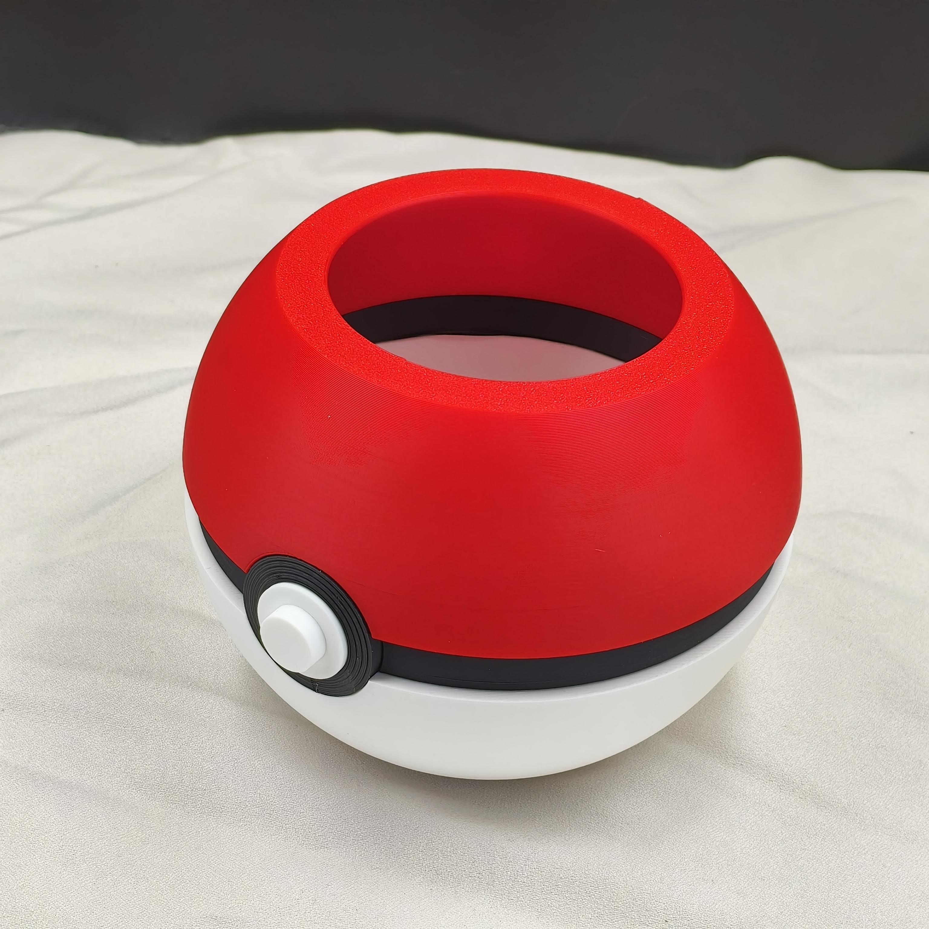 

Pikachu Poke Ball Creative Pen Holder Desktop Decoration Ornament Storage Box Trendy Doll Toy Student Gifts Collectible