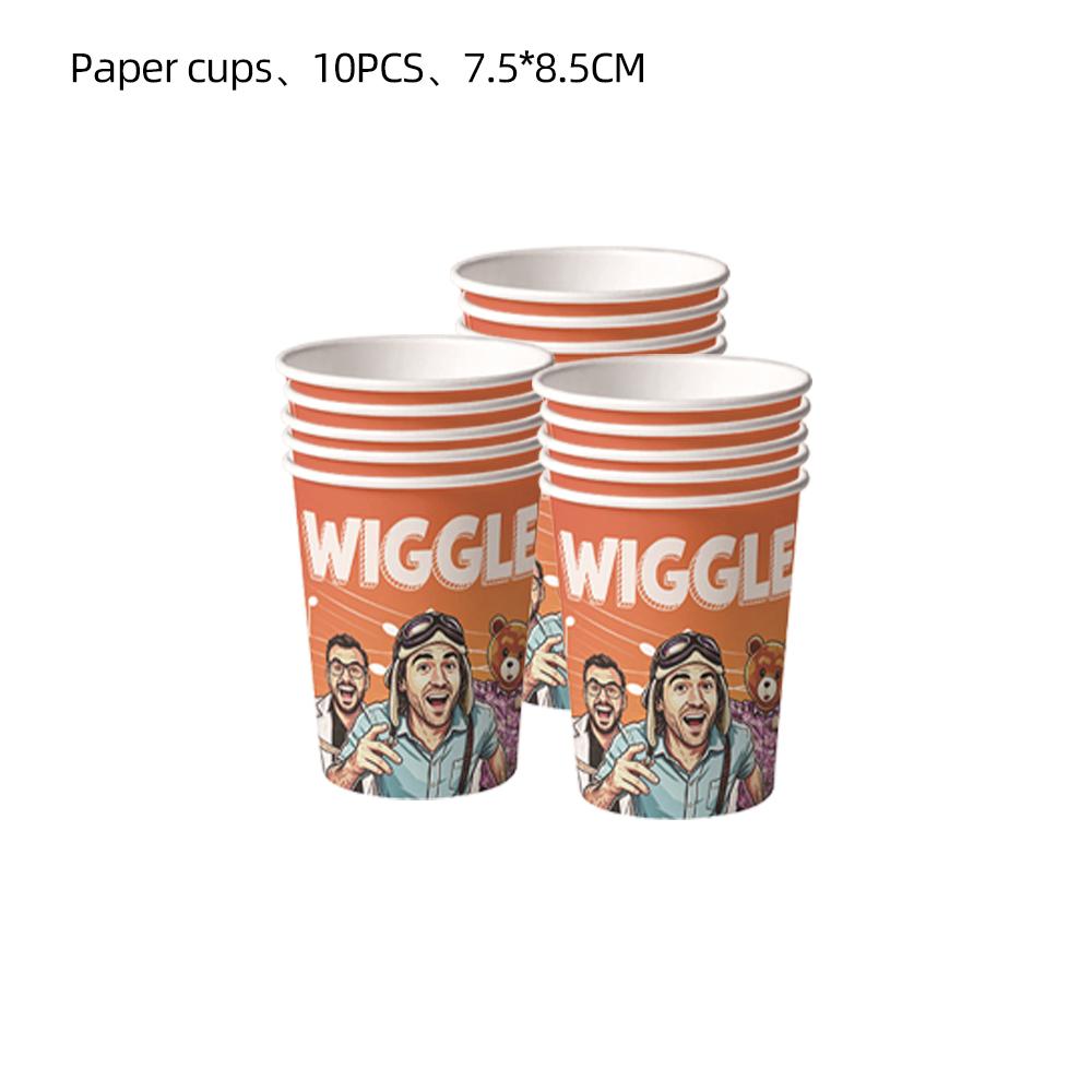 Danny-Go Theme Birthday Party Decor Disposable Tableware Set Paper Cup Banner Cake Topper Baby Shower Gifts Party Favors Supply