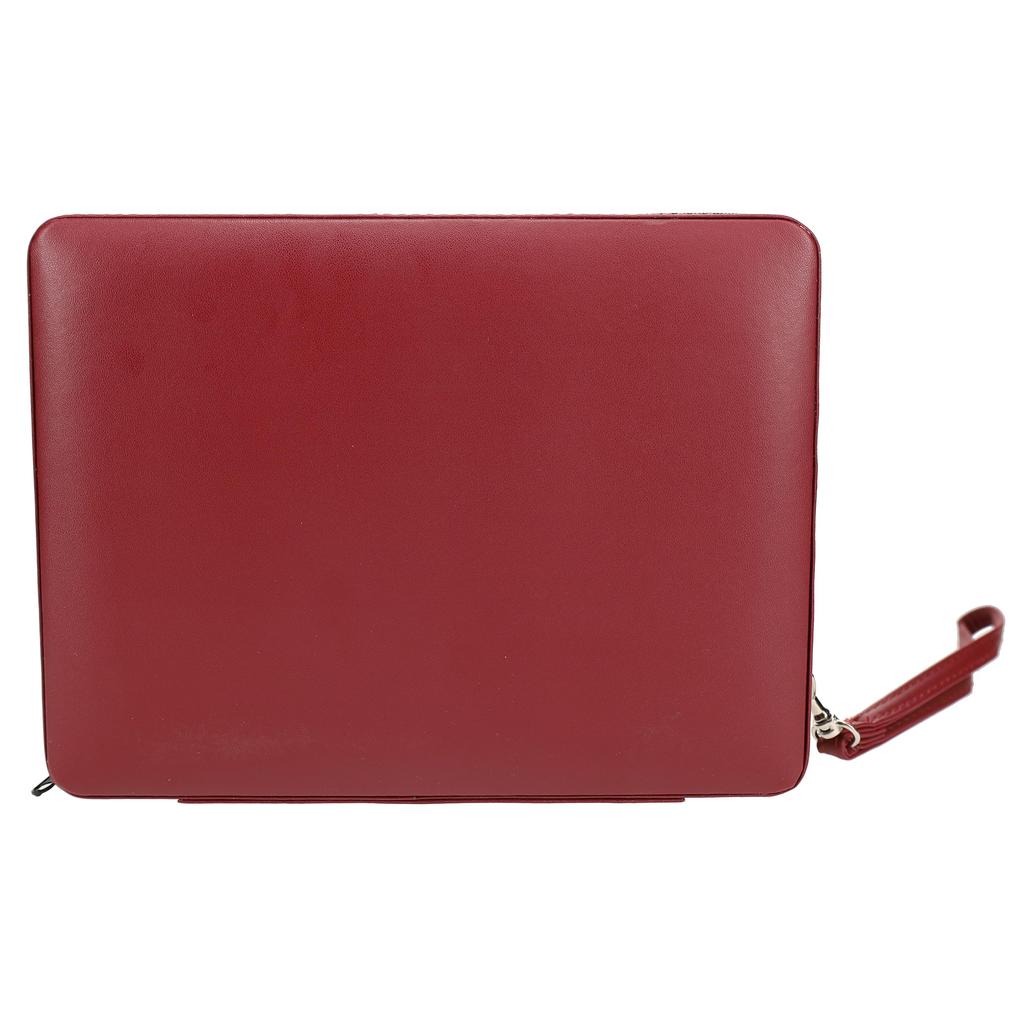 WE Games Burgundy Magnetic Backgammon Set with Carrying Strap Travel Size -