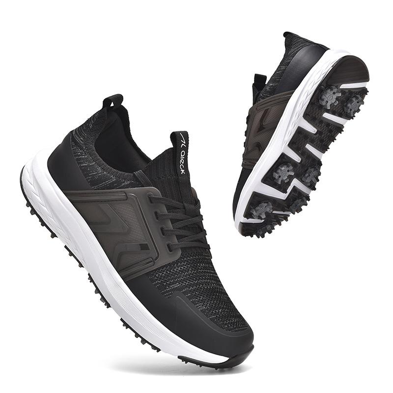 Foreign trade golf shoes men's and women's breathable rotating buttons spring and summer golf shoes casual sports shoes