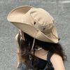 Quick Dry Wide Brim Bucket Hat for Men Women Cap Breathable Adjustable Chin Strap Outdoor Hiking Fishing Sun Hat