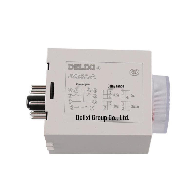 DELIXI JSZ3 Multi-Function Time Relay: Power-on, Power-off, and Cyclic Delay