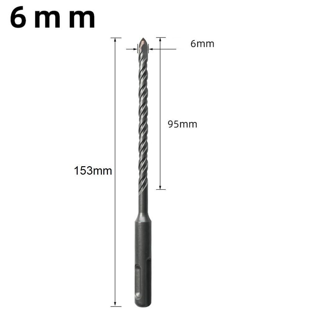 Drill Bit Toughness Wear Resistance 2 Edge Triangular Drill