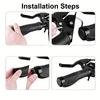 Anti Skid Rubber Bicycle Grips, Mountain Bike Lock On Bicycle Handlebars Grips, 2.5cm MTB Road Cycling Skid Proof Grips