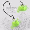 5Pcs Ned Rig Jig Heads Weedless Swinging Jig Head Hook 5/7/10g for Crappie Swimbait EWG Wide Gap Hook Freshwater Bass