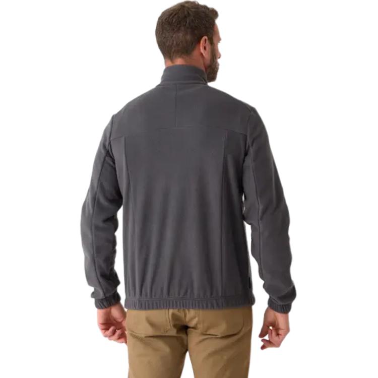 DECATHLON SOLOGNAC Fleece Clothing Men's Carbon Gray/Black 8831509