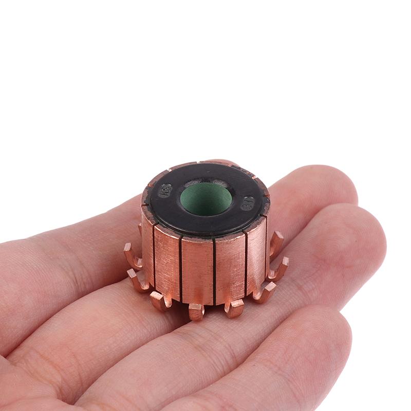 1 Piece Copper Hook Type Electrical Motor Commutator 23X9X17Mm 12P Teeth Copper Hook Type Electrical Motor Commutator