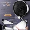 High-Pressure 15cm Shower Head with Enhanced Water Output and Integrated Filter
