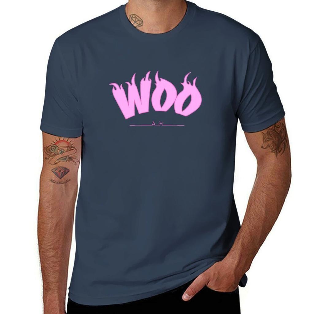 Woo Ah TShirt Work Daily Short Sleeve Top