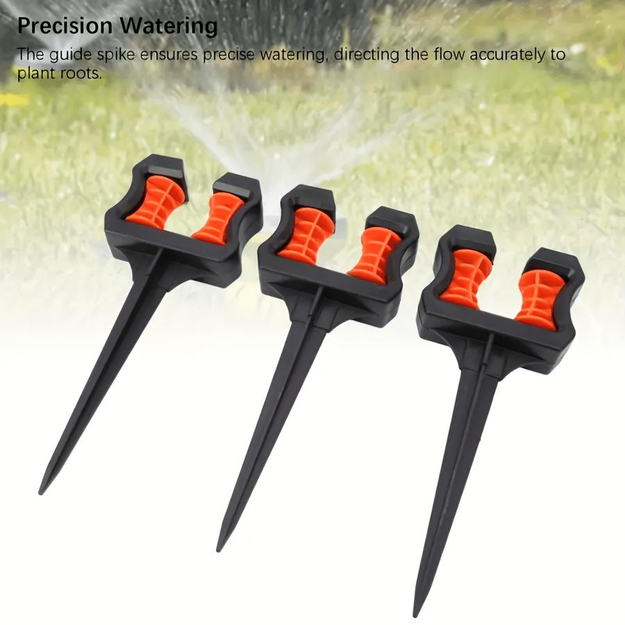1piece Garden Hose Guide Spike Water Pipe Positioning Holder Roller Outdoor Yard Irrigation Tool Hose Guide Stake 26cm