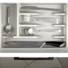 Organizer Drawer Insert Kitchen Container for Cutlery Knives Utensils