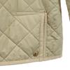 Mackintosh Made In the UK Quilted Jacket 34 Beige Back Bore Women Used