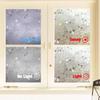 Frosted Window Film Privacy Static Cling Glass Sticker Anti-UV Anti-Glare Decorative Film for Home Office Bathroom