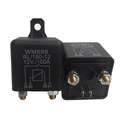 DC 12V 24V 100A 200A Universal Battery Switch Relay Start 4 Pin Dual Battery Isolator Relay Current Start Relay Car Relay