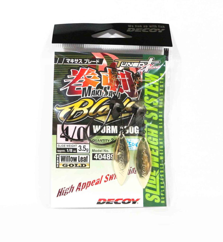 Decoy Worm 30 Makisasu Worm Hooks Size 3/0 (9011 Decoy Worm 30 Makisasu Worm Hooks Size 3/0 (9011