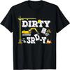 Kids Construction Truck 3rd Birthday Boy Excavator 3 Digger T-Shirt