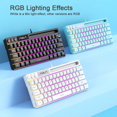 AULA F3061 61-Key RGB Wired Membrane Gaming Keyboard