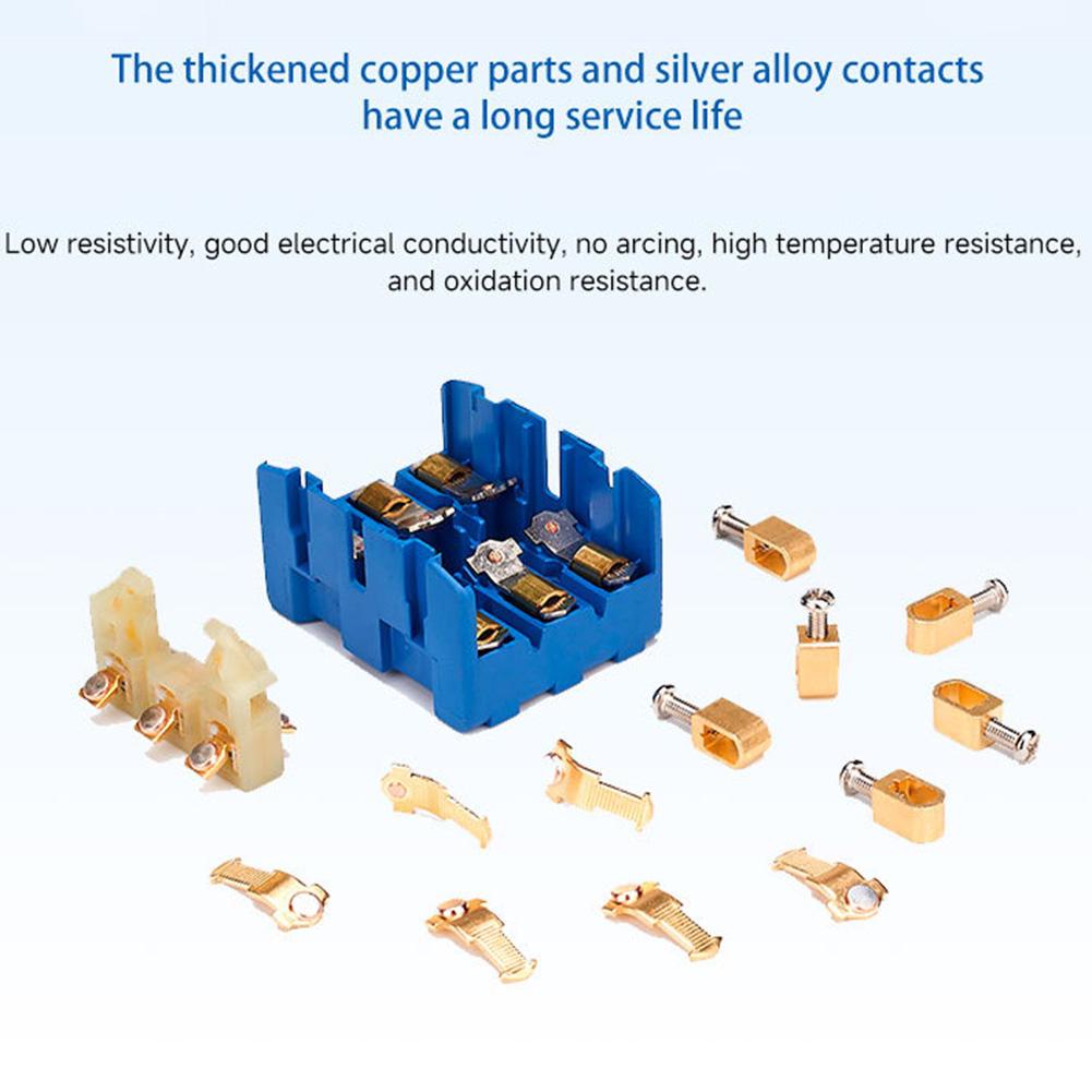 Circuit Breaker Padlockable Switch AC440V 3-Phase Switch Safe Isolation Fast OFF-ON Shutdown Flame-retardant Shell