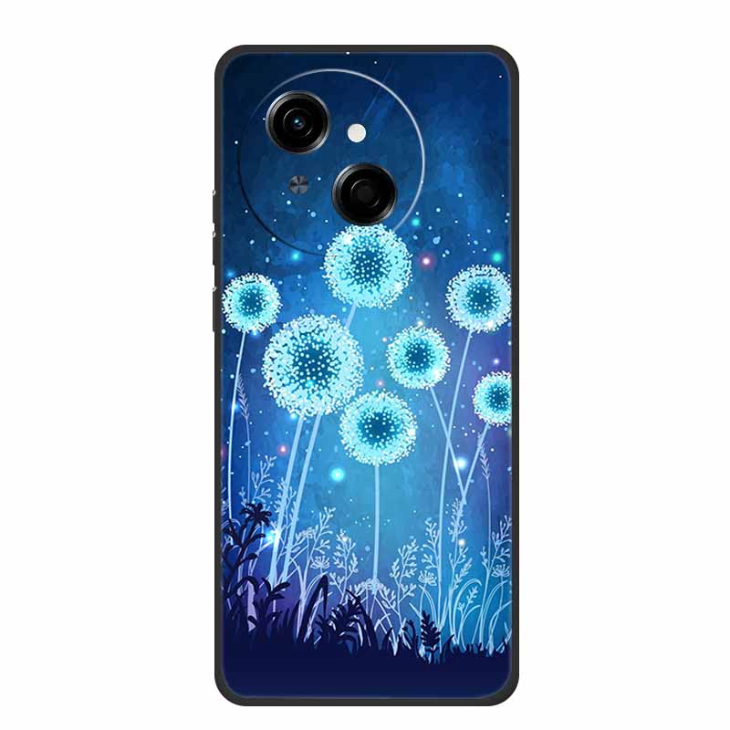 For Tecno Spark Go 1S Case KL4h Coque Popular Black Silicone Soft Back Cover Case For Tecno Spark Go 1 S Phone Case Cover 6.67"