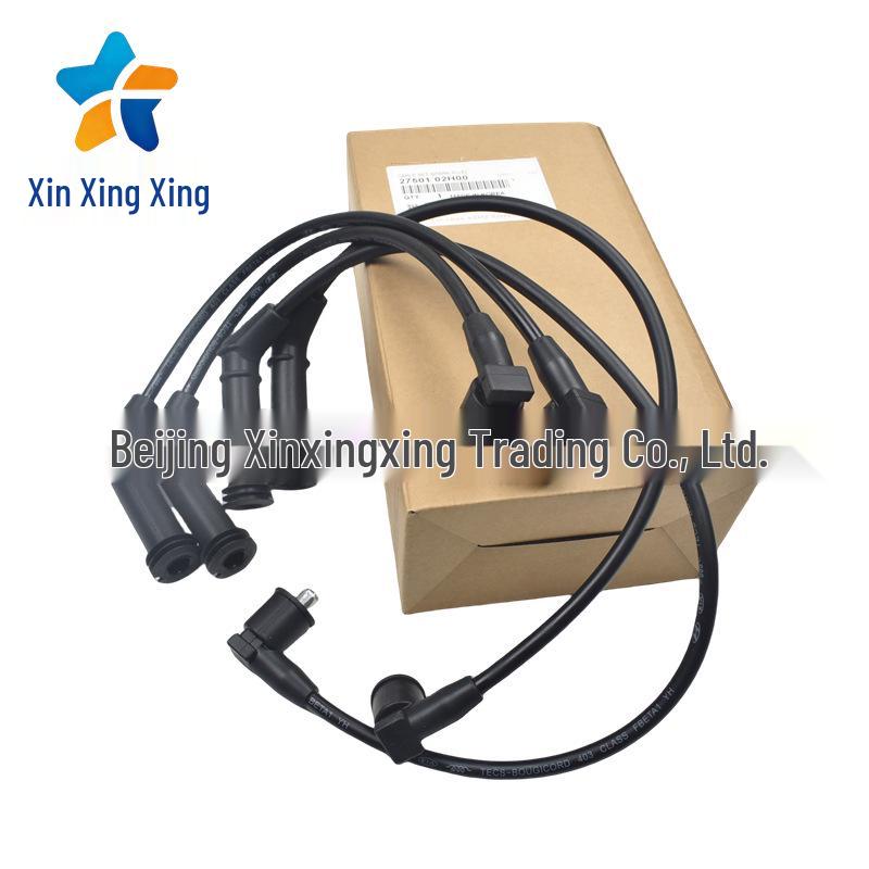 27501-02H00 High-Voltage Spark Plug Wire Set for Hyundai/Kia Models