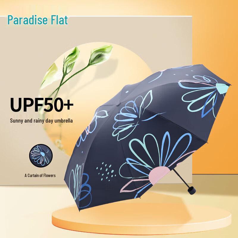 

Heaven Umbrella 3-Fold UV Sun/Rain Parasol
