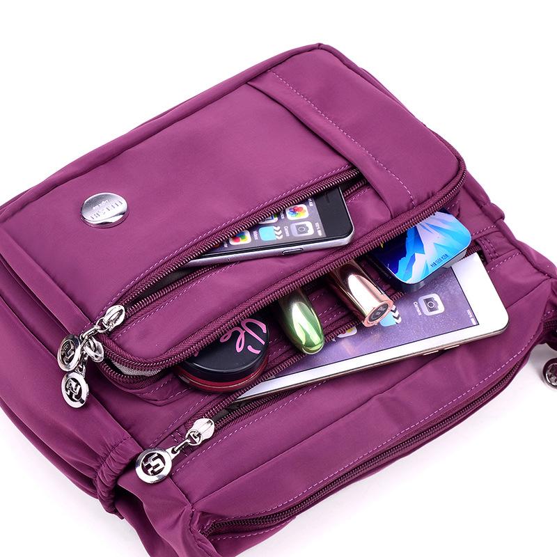 2023 Damen Wasserdichte Umhängetasche - Nylon und Canvas, Japanischer & Koreanischer Stil