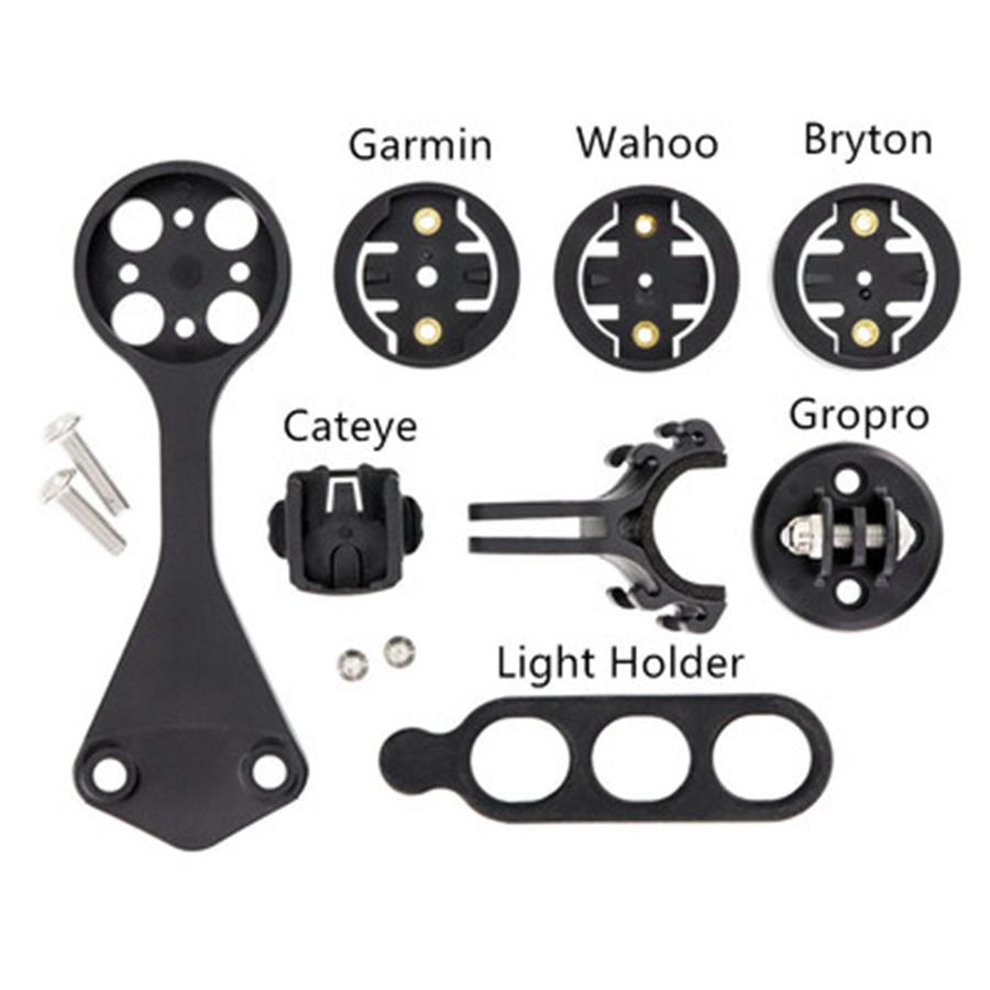 F12 bike handlebar computer Mount for Garmin Cateye GoPro wahoo Light Camera