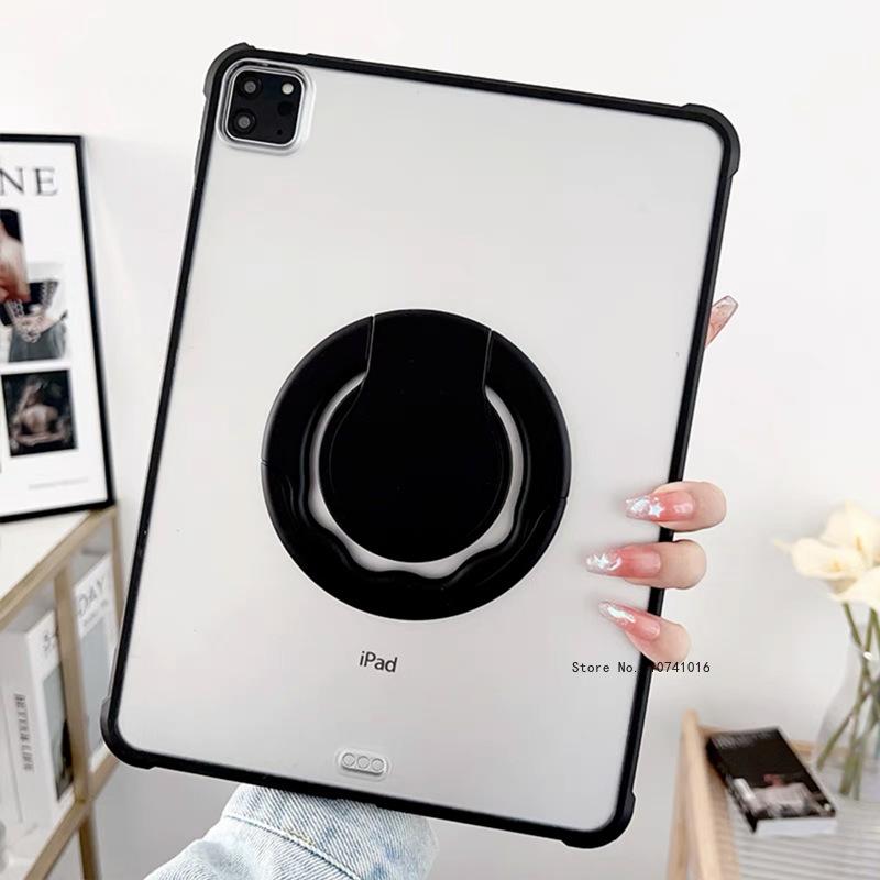 360 Rotating Stand Case for IPad Air 13 11 2024 Pro 12.9 Handheld Cover IPad 10.2 7th 8th 9th 10th 10.9 Air 3 4 5 Mini 6 7 Funda