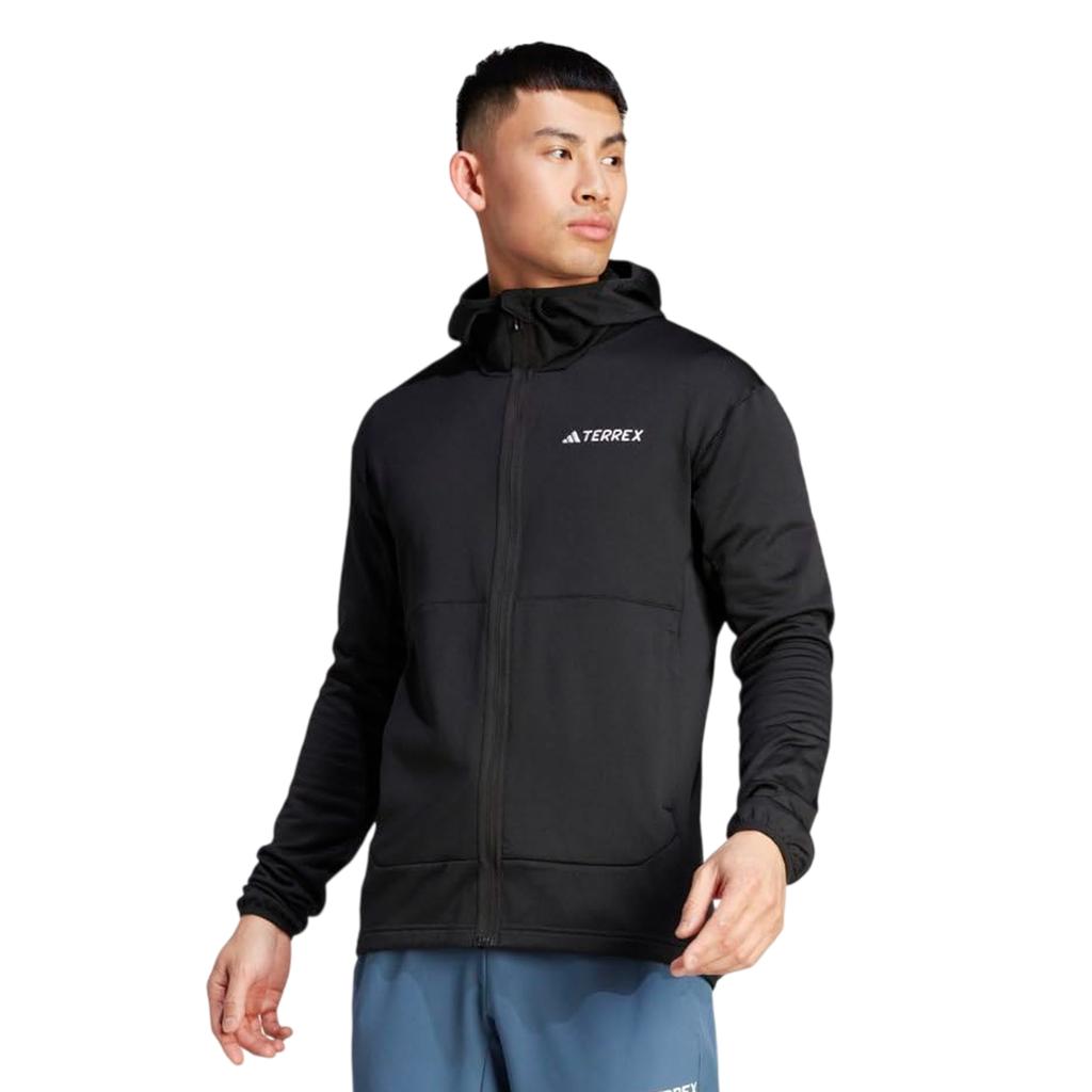 adidas Mens Terrex Xperior Lightweight Fleece Jacket