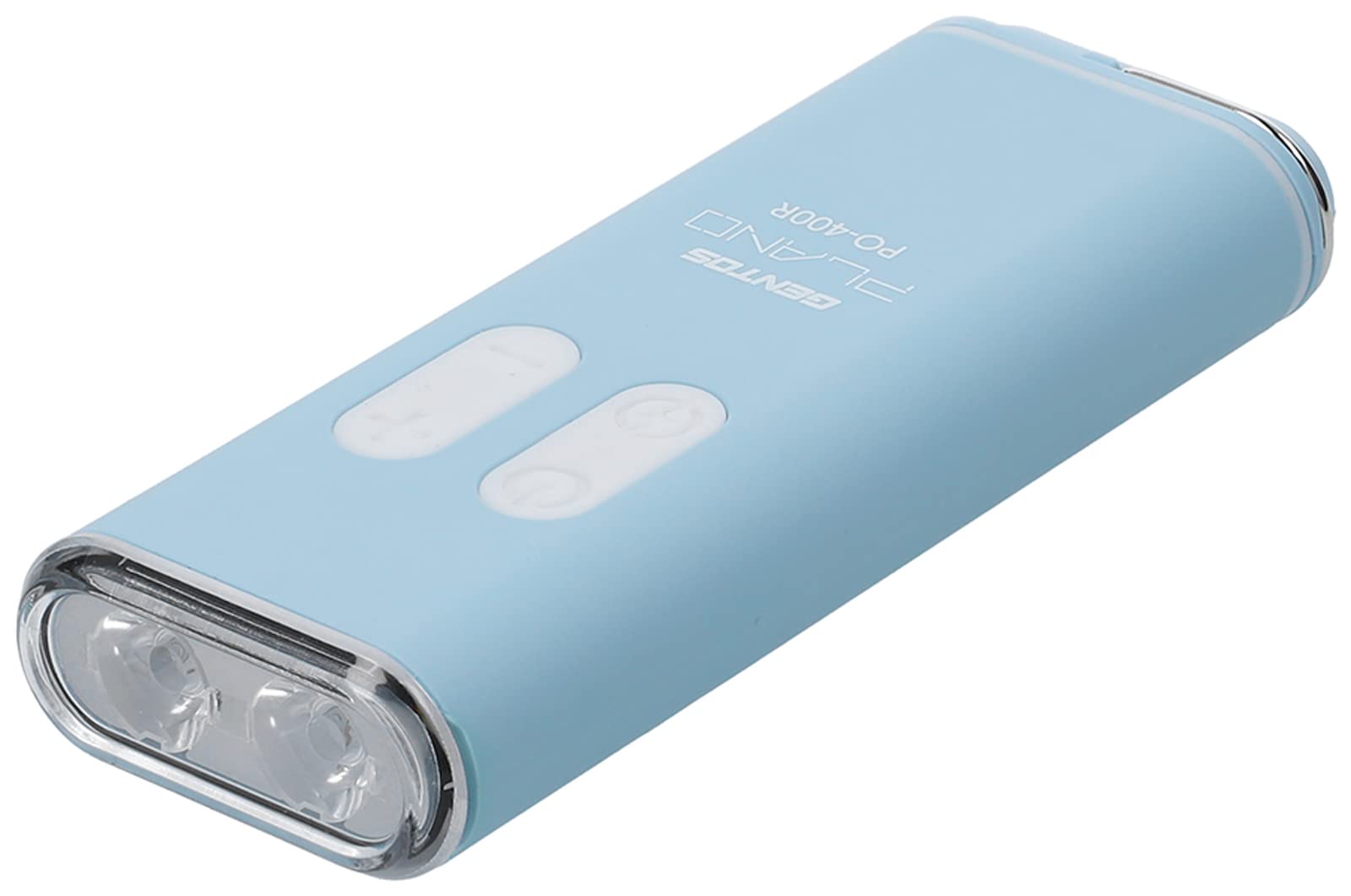 

GENTOS Plano LED USB 400 Run Dustproof and Uses Dedicated Rechargeable Battery PO-400R Flashlight, Rechargeable, Lumens, 2-Hour Time, Water-Resistant, синий