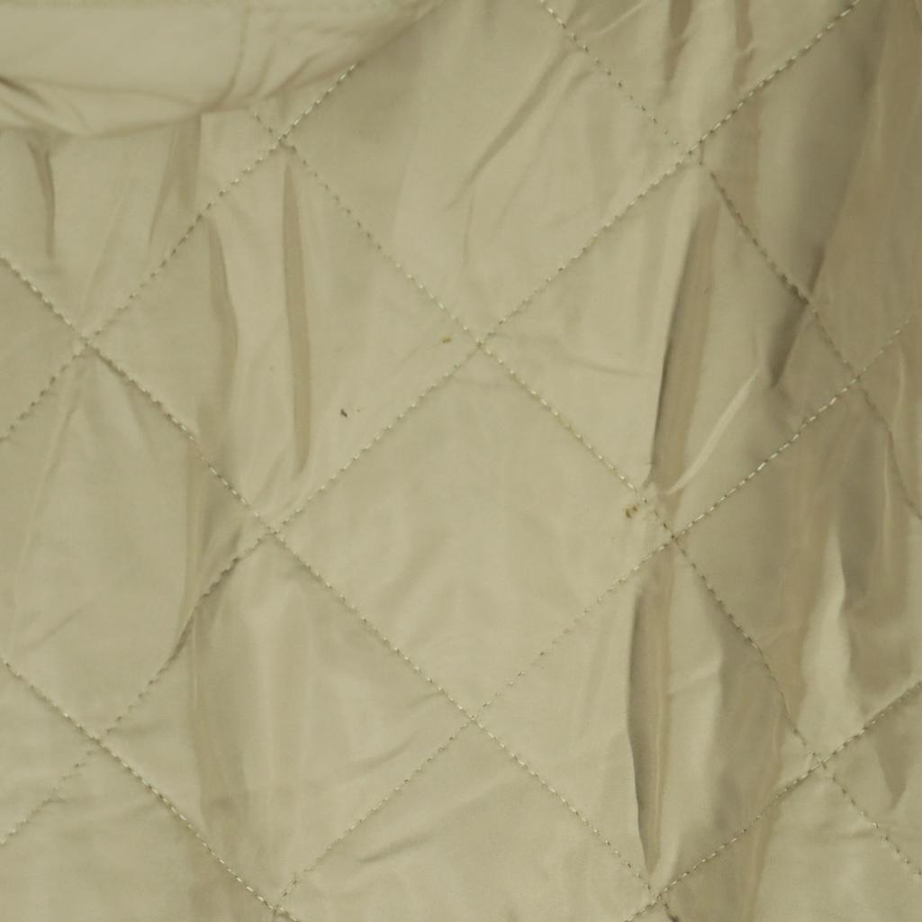 Mackintosh Made In Scotland Long Sleeve Quilted Jacket 34 Beige Women Used