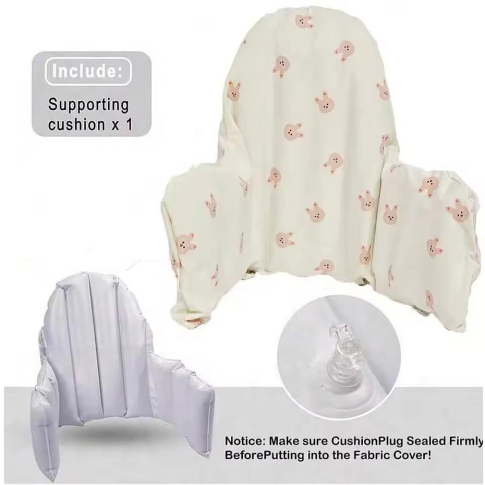 

Однотонная подушка для детского стульчика, складная подушка для обеденного стула, чехол для подушки, для малыша Style B