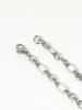 Ray Beams Women's Stainless Steel Nuance Heart Bracelet, Silver, One Size