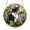 Yousheng Acrylic Puzzle Suncatcher DIY Jigsaw Puzzle Suncatcher Kit with UV Printed Design Colorful Window Hanging Ornament for Home Garden Decor