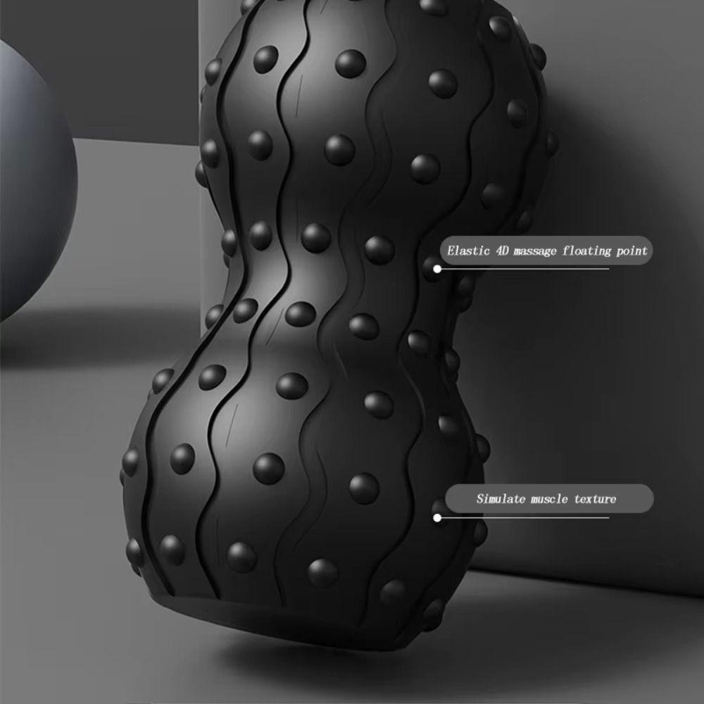 Rechargeable Peanut Fascia Roller Portable Myofascial Release Tool Trigger Point Massager  Sport