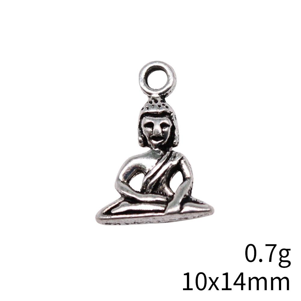 Thanksgiving Day Charms For Nails Buddha Statue Charms Pendant Home Garden Bracelet Pendant