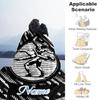 Personalized Name Blanket Lightweight Customizable Blanket Soft & Cozy Great for Home Decor Seaside Office Chair Picnics Ideal for All Seasons