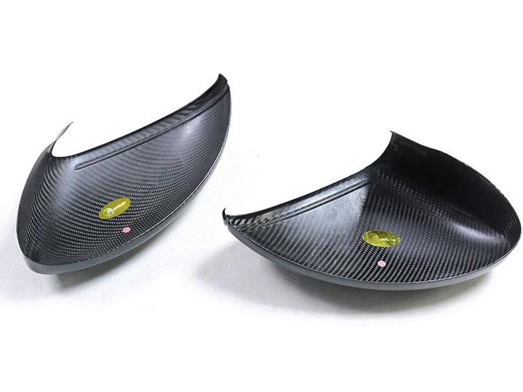 Porsche 718 (982) Capa de Espelho Retrovisor em Fibra de Carbono Seco