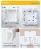Super High 90cm Pet Fence with Large Buckle for Medium to Large Dogs - Resin Dog Cage Fence for Home Use