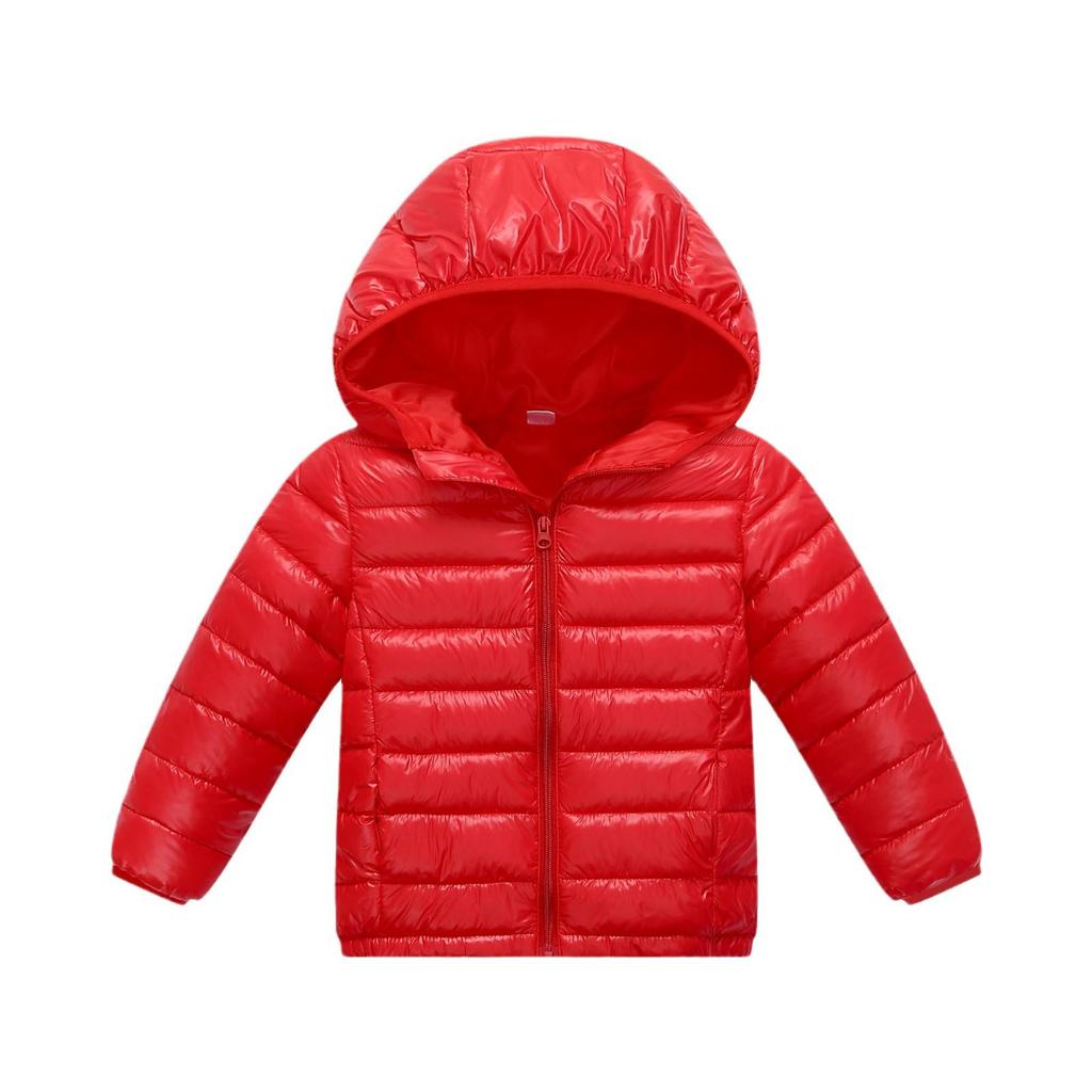Nuova Giacca Leggera Imbottita in Cotone per Bambini e Bambine, Autunno/Inverno, Taglie Medie e Grandi, Capospalla Caldo, Disponibile