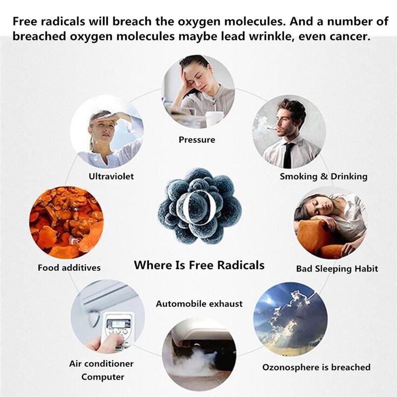 Hydrogen Rich Water Bottle Cup Hydrogen Generator Water Maker 800-1200PPB