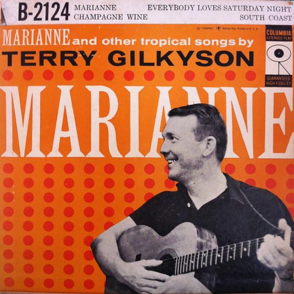 

7inch Record TERRY GILKYSON Marianne B2124 Columbia 1957 US Pop Used